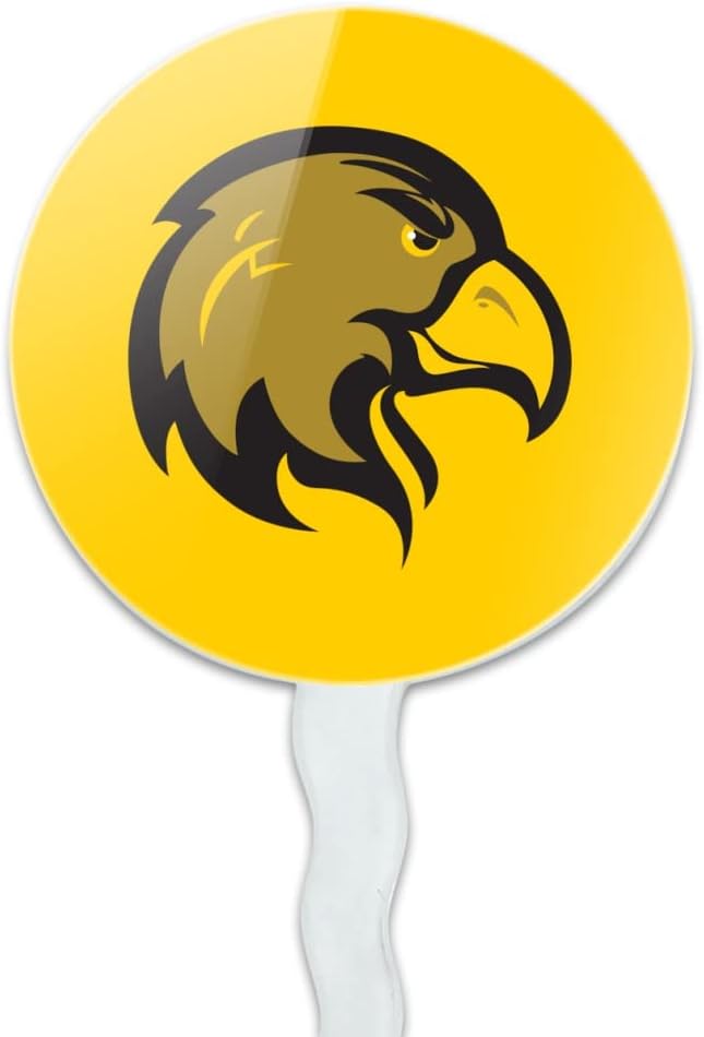 California State University Los Angeles Primary Logo Cupcake Picks Toppers Decoration Set of 6