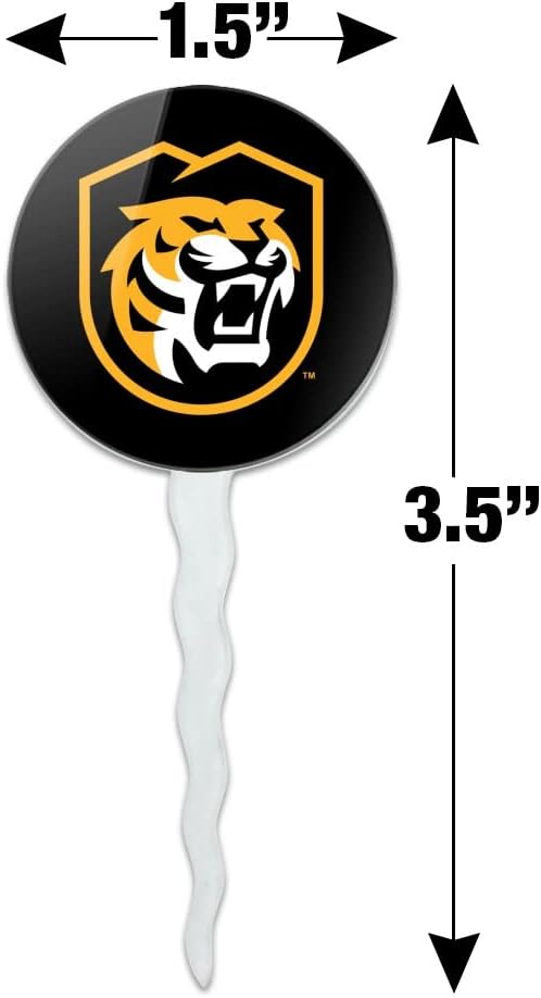 Colorado College Primary Logo Cupcake Picks Toppers Decoration Set of 6