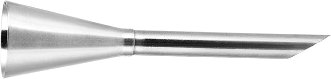 Metal Piping Tip Pastry Filler Injector, Cream Icing Piping Nozzle Tips, Stainless Steel Long Puff Nozzle Decor for Filling Donuts Cupcakes