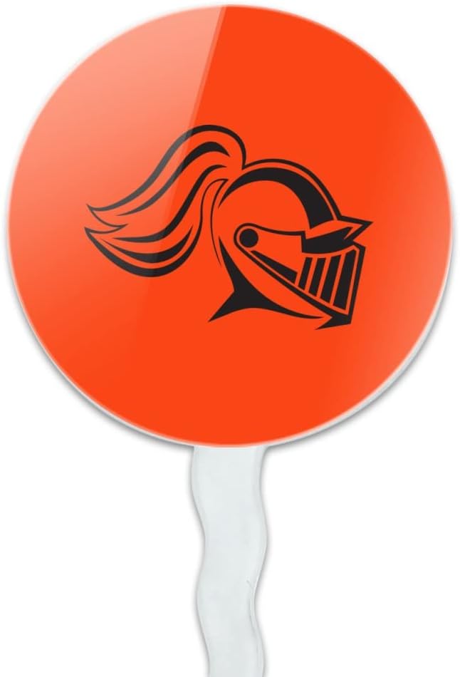 Wartburg College Primary Logo Cupcake Picks Toppers Decoration Set of 6