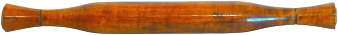 Wooden Rolling Pin Belan for Kitchen Chapati Chapati Roller Papad Wooden Rolling Pin Roller (Brown_14inch)