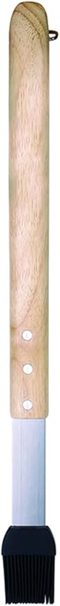 Jim Beam JB0140 Wooden Handle Silicone Head Basting Brush