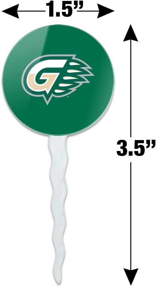 Georgia Gwinnett College Primary Logo Cupcake Picks Toppers Decoration Set of 6