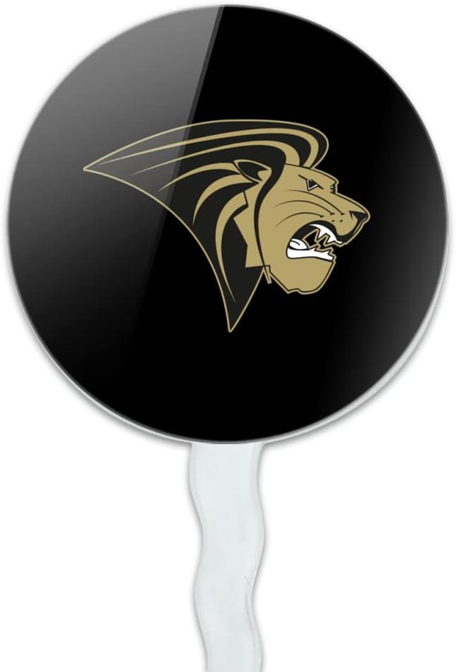 Lindenwood University Primary Logo Cupcake Picks Toppers Decoration Set of 6