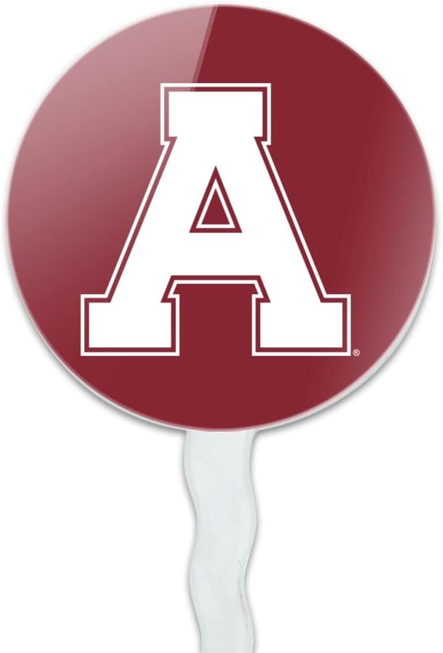 Alma College Primary Logo Cupcake Picks Toppers Decoration Set of 6