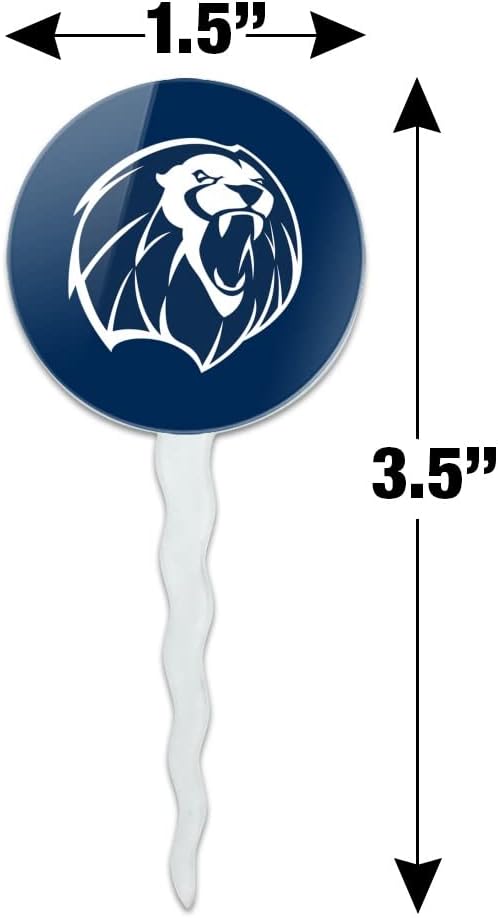 University of Arkansas - Fort Smith Primary Logo Cupcake Picks Toppers Decoration Set of 6