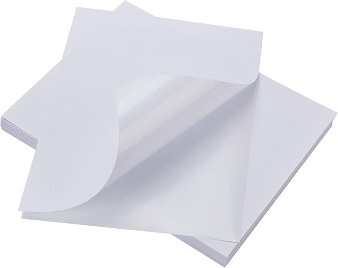 (10000 Sheets, 10000 Labels) Sticker Paper, 8.5" x 11" Full Sheet Shipping Address Labels, 1 Per Page Self Adhesive Mailing Label for Laser and Inkjet Printers