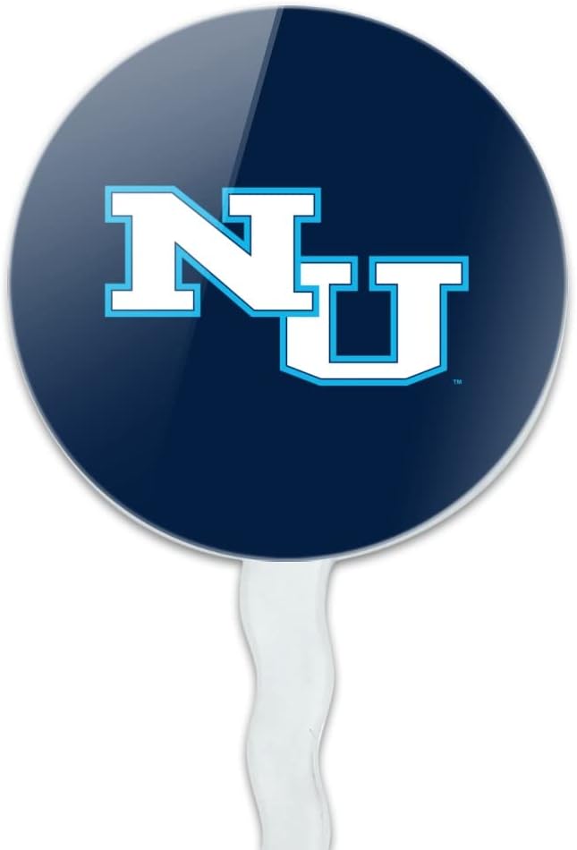Northwood University Primary Logo Cupcake Picks Toppers Decoration Set of 6