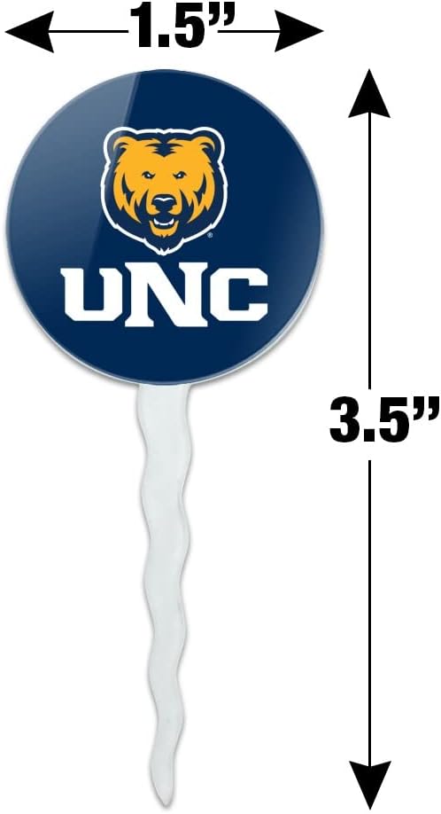 Northern Colorado Primary Logo Cupcake Picks Toppers Decoration Set of 6