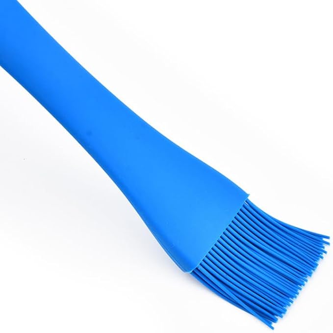 VICASKY 2pcs Egg Wash And Brush Basting Brushes Dual-Head Baking Tool Pastry for Cooking Food Butter Baster Oil Sauce Kitchen Silicone Grilling BBQ Tools Marinade Heat Resistant Spread Grill