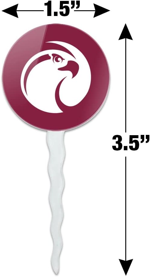 Seattle Pacific University Primary Logo Cupcake Picks Toppers Decoration Set of 6