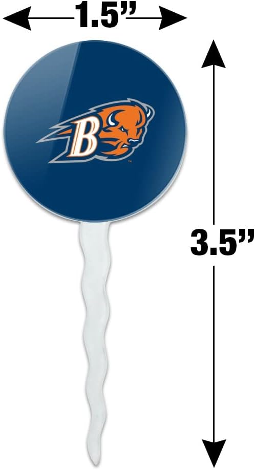 Bucknell Primary Logo Cupcake Picks Toppers Decoration Set of 6