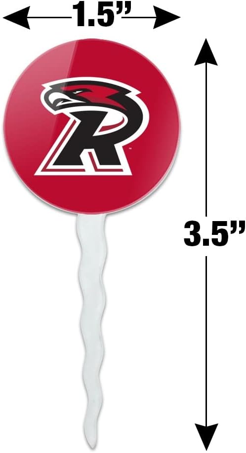 Ripon College Primary Logo Cupcake Picks Toppers Decoration Set of 6