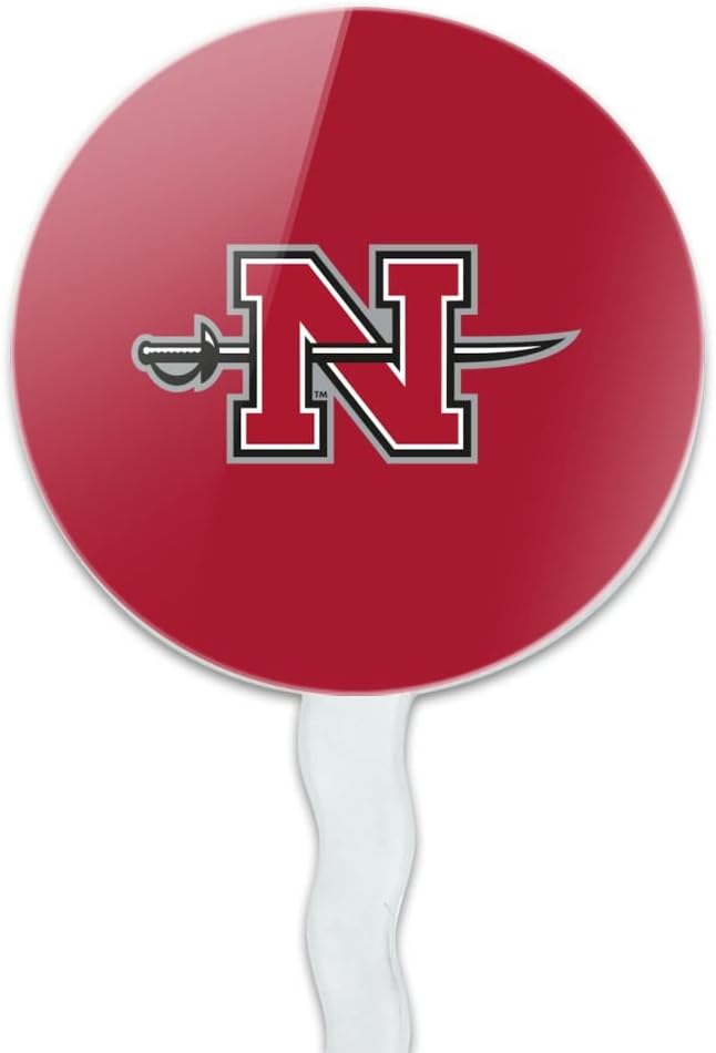 Nicholls State University Primary Logo Cupcake Picks Toppers Decoration Set of 6