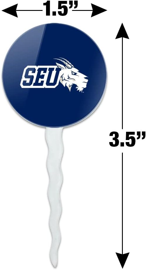 St. Edward's University Primary Logo Cupcake Picks Toppers Decoration Set of 6