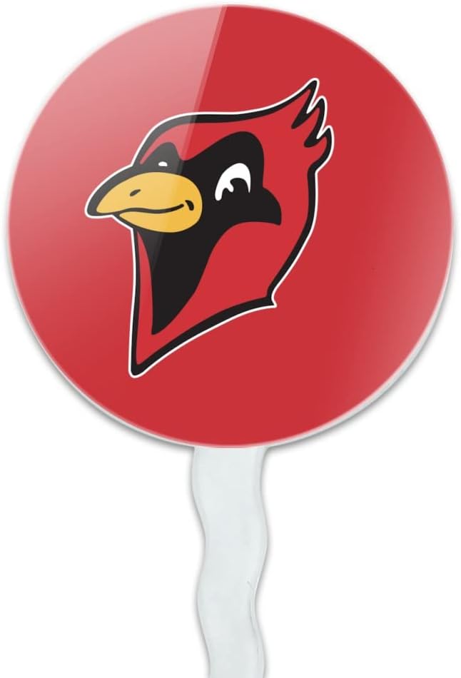 Otterbein University Primary Logo Cupcake Picks Toppers Decoration Set of 6