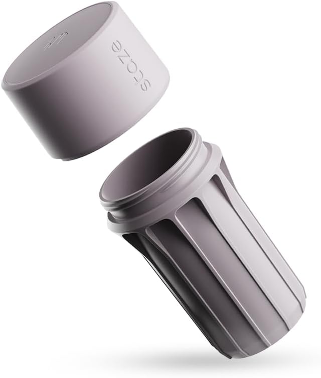 Staze Preserve Vacuum Sealed Storage Jars (148ml) | Patented Smell Proof Containers | Herb Storage & Food Storage Container with Protection -(SHROOM)