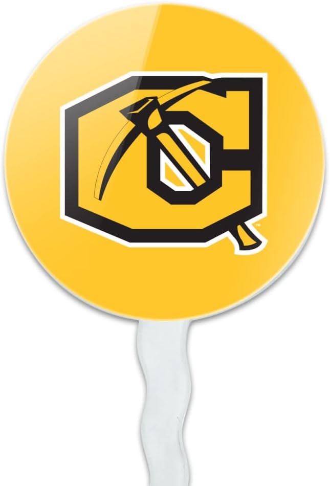 Cameron University Primary Logo Cupcake Picks Toppers Decoration Set of 6