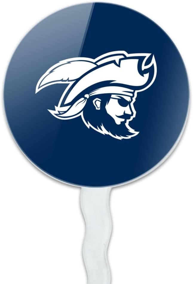 Charleston Southern University Primary Logo Cupcake Picks Toppers Decoration Set of 6