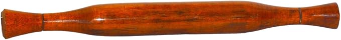 Wooden Rolling Pin Belan for Kitchen Chapati Chapati Roller Papad Wooden Rolling Pin Roller (Brown_14inch)