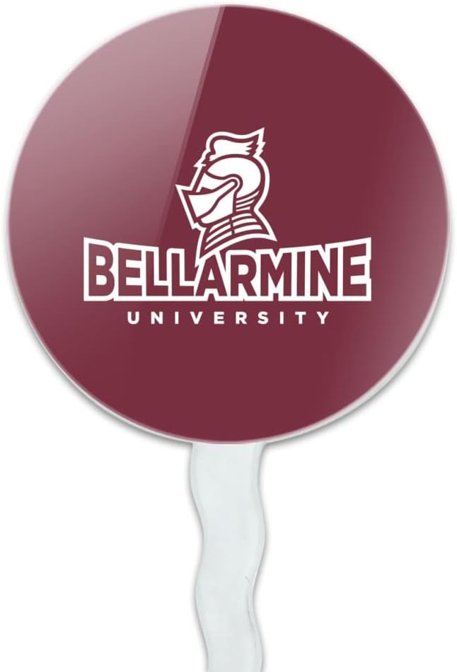GRAPHICS & MORE Bellarmine University Primary Logo Cupcake Picks Toppers Decoration Set of 6