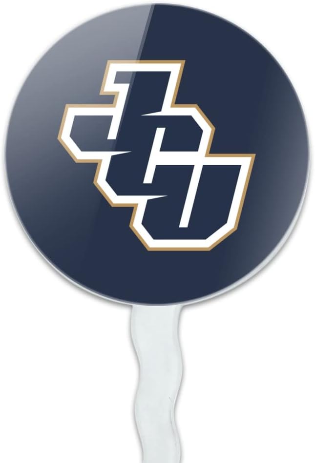 GRAPHICS & MORE John Carroll University Primary Logo Cupcake Picks Toppers Decoration Set of 6