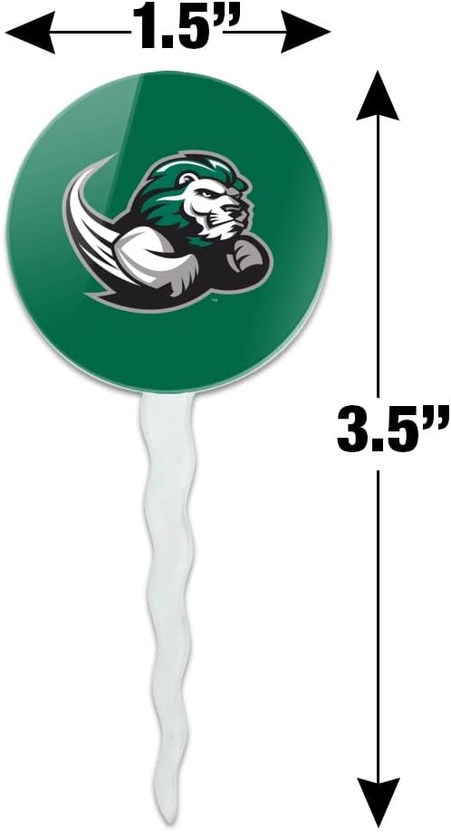 Slippery Rock Primary Logo Cupcake Picks Toppers Decoration Set of 6
