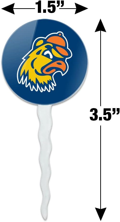Trinity College Primary Logo Cupcake Picks Toppers Decoration Set of 6