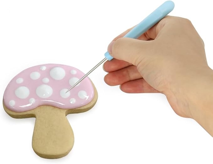 4Pcs Sugar Stir Needle Scriber Needle Cookie Decorating Supplies Tool 5.2 Inches