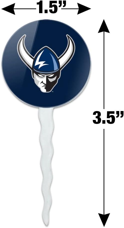 Western Washington University Primary Logo Cupcake Picks Toppers Decoration Set of 6