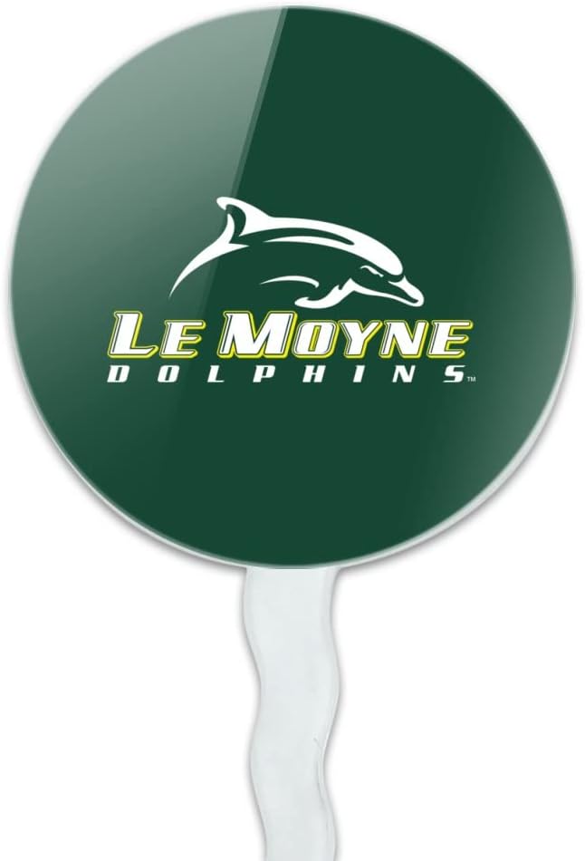 Le Moyne College Primary Logo Cupcake Picks Toppers Decoration Set of 6