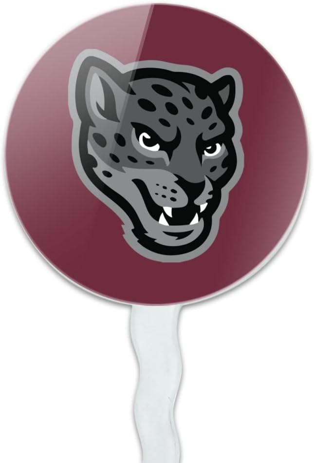 Texas A&M University-San Antonio Primary Logo Cupcake Picks Toppers Decoration Set of 6