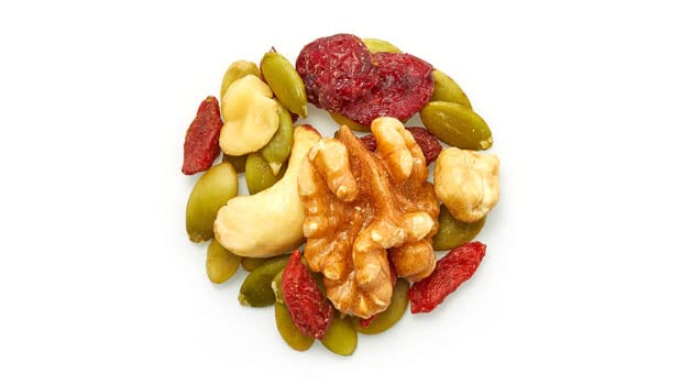 Yupik Trail Mix, Organic Goji Sport, 2.2 lb, An organic mix of pumpkin seeds, cashews, walnuts, cranberries, goji berries, Pack of 1
