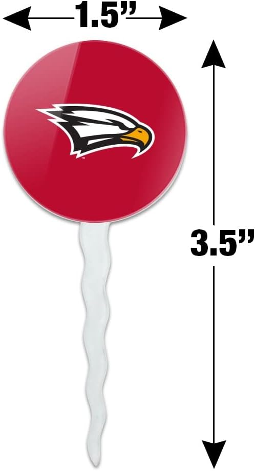 Polk State College Primary Logo Cupcake Picks Toppers Decoration Set of 6