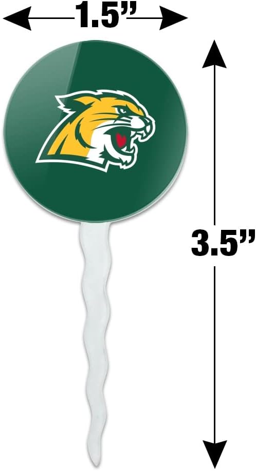 Northern Michigan Primary Logo Cupcake Picks Toppers Decoration Set of 6