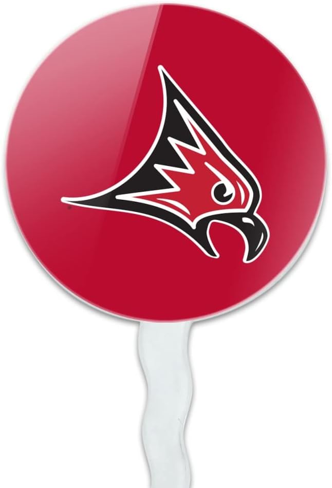University of Wisconsin - River Falls Primary Logo Cupcake Picks Toppers Decoration Set of 6