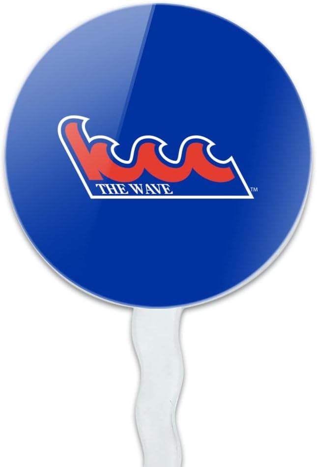 Kingsborough Community College Primary Logo Cupcake Picks Toppers Decoration Set of 6
