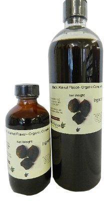 OliveNation Premium Black Walnut Flavoring Extract, Nutty Taste & Aroma for Baking, Beverages, Sauces, Non-GMO, Gluten Free, Kosher, Vegan - 8 oz