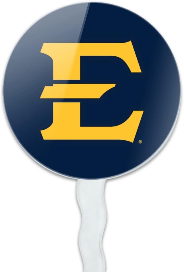 ETSU Primary Logo Cupcake Picks Toppers Decoration Set of 6