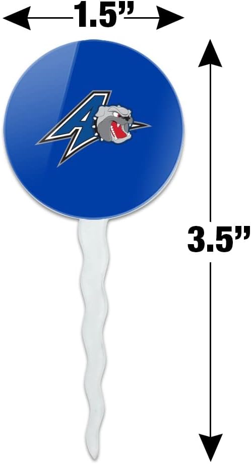UNC Asheville Primary Logo Cupcake Picks Toppers Decoration Set of 6