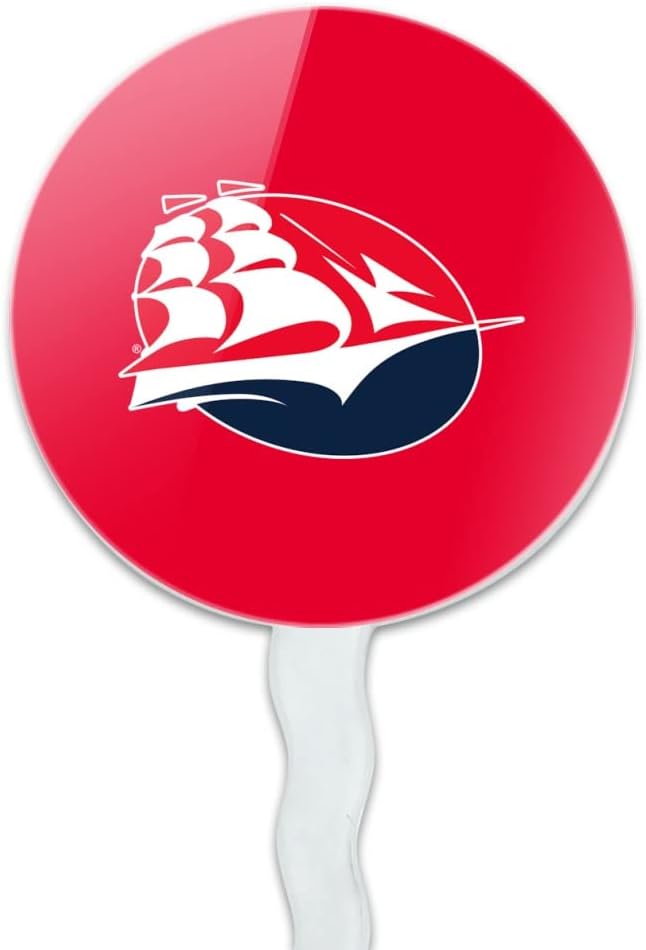 Shippensburg University Primary Logo Cupcake Picks Toppers Decoration Set of 6