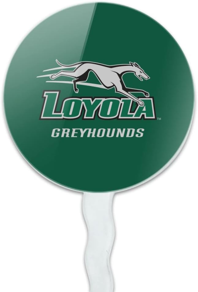 Loyola University Maryland Primary Logo Cupcake Picks Toppers Decoration Set of 6