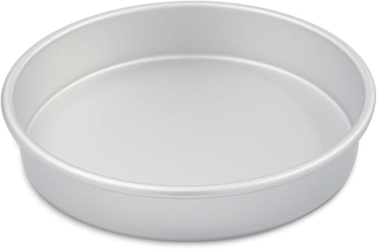 9×2 round Cake Pan,Aluminum cake tin baking pan for birthday cake party (9×2 round Cake Pan)
