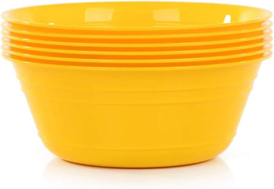Mintra Home Snack Bowls (Medium 6pk (1.8L), Yellow)