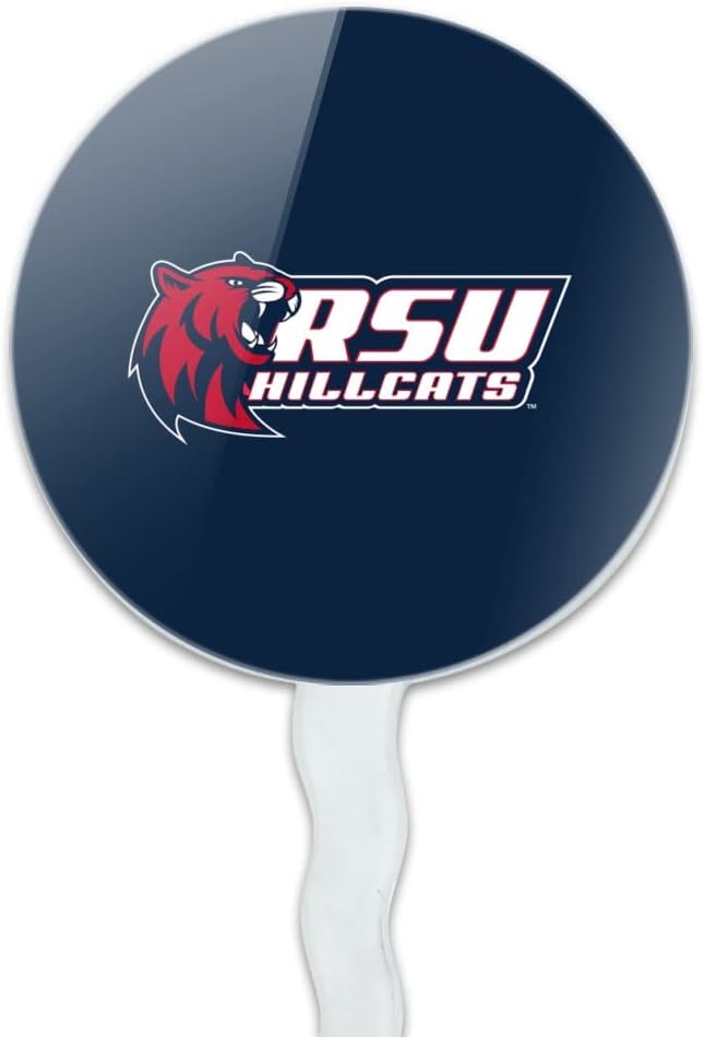 Rogers State University Primary Logo Cupcake Picks Toppers Decoration Set of 6