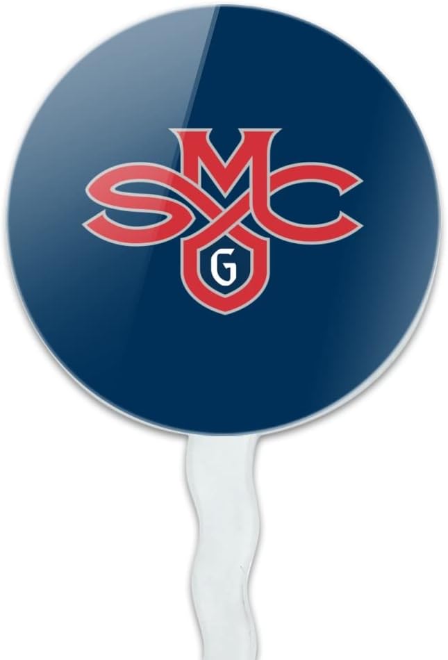 Saint Mary's College Primary Logo Cupcake Picks Toppers Decoration Set of 6
