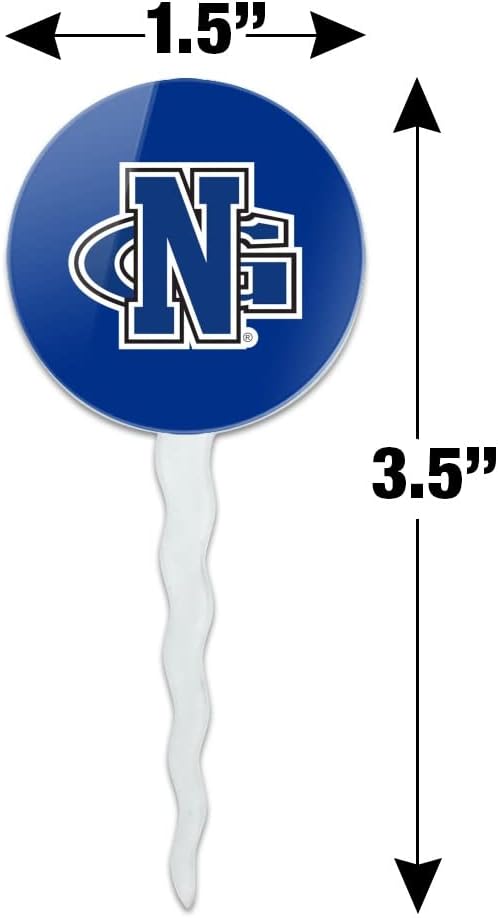 University of North Georgia Primary Cupcake Picks Toppers Decoration Set of 6