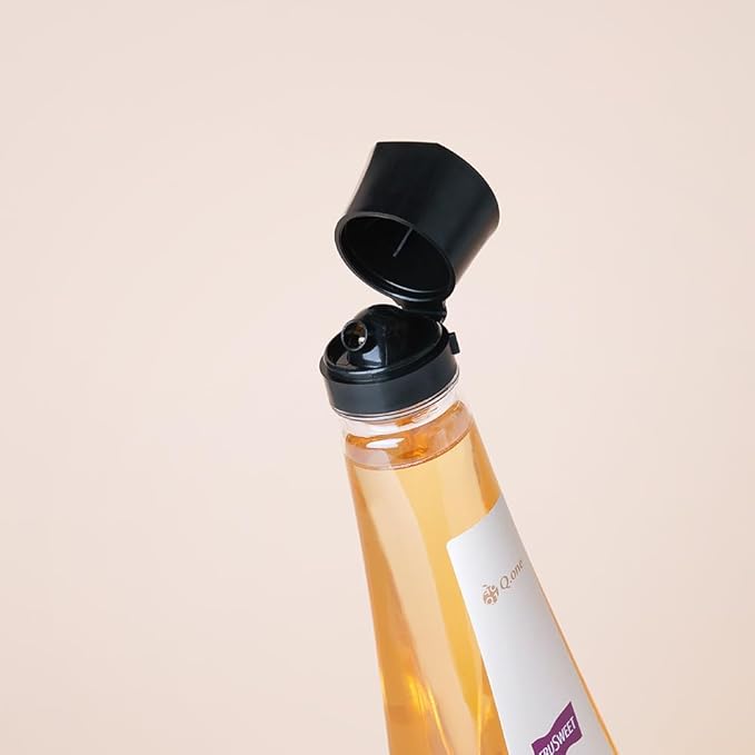 Q.one Trusweet Allulose Syrup 700g (24.69oz) – Zero Calorie Sweetener, Sugar-Free, Zero Net Carbs, Sugar Substittue, Cooking, Baking