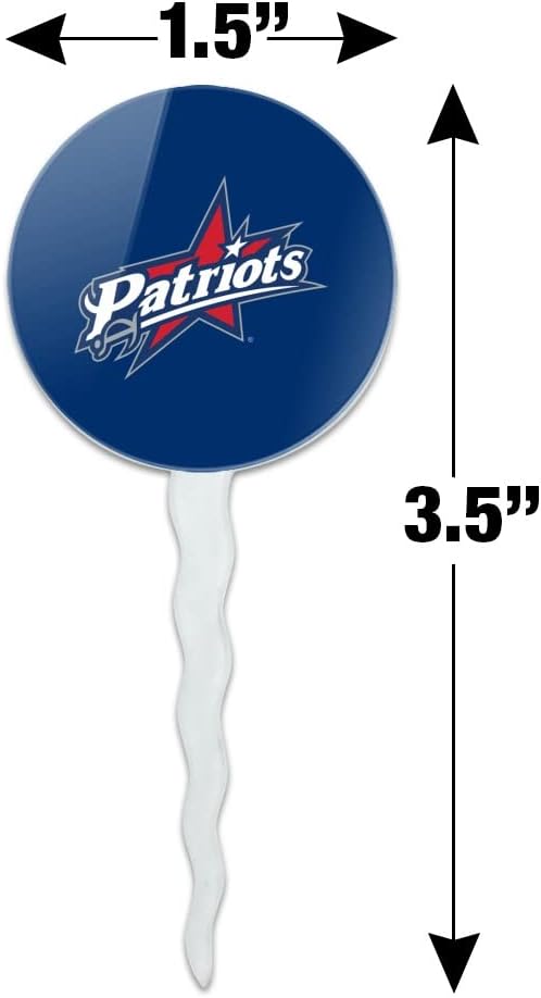 Francis Marion University Primary Logo Cupcake Picks Toppers Decoration Set of 6
