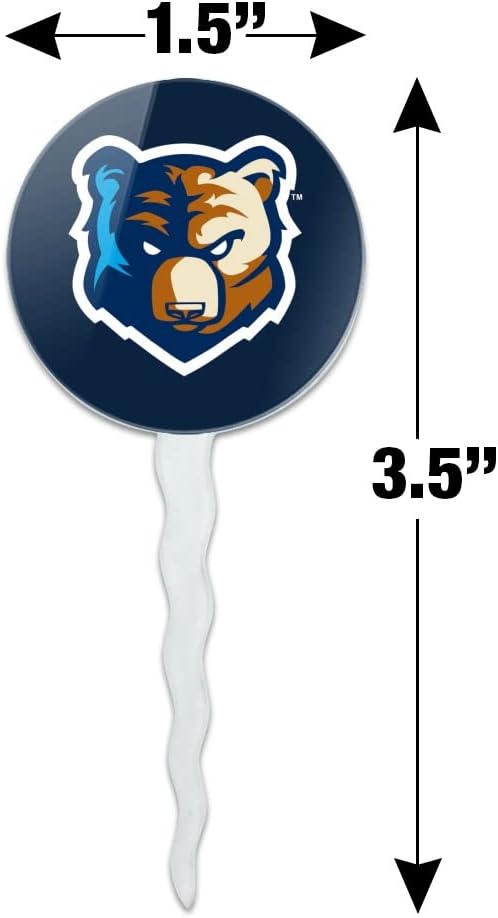 Bob Jones University Primary Logo Cupcake Picks Toppers Decoration Set of 6